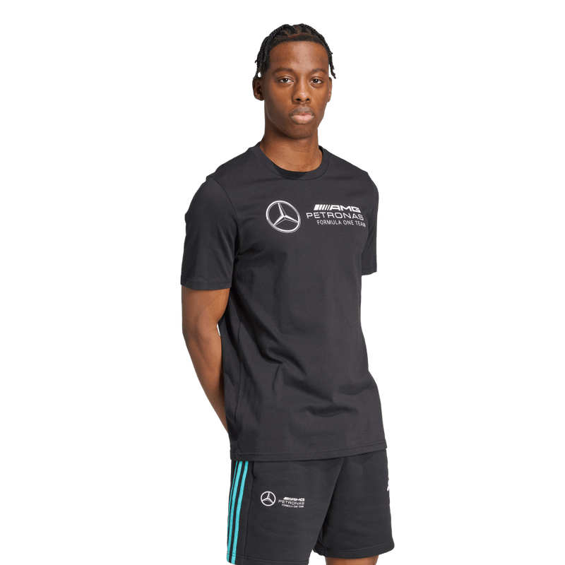 Camiseta-Manga-Corta-adidas-para-hombre-Mer-Dna-Gftee-M-para-moda-color-negro.-Reverso-Sin-Modelo