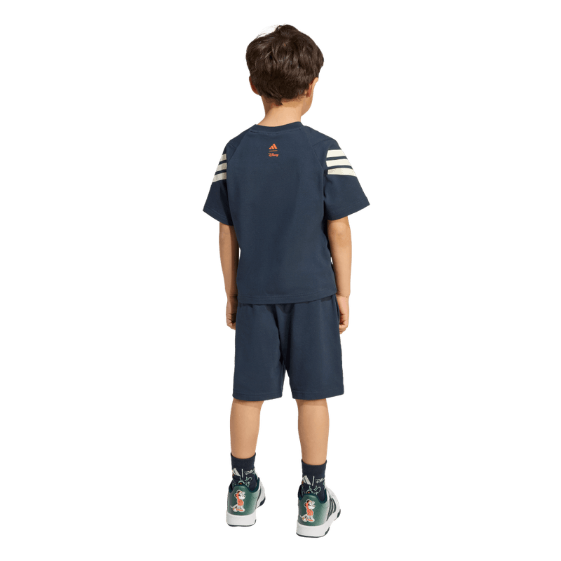 Conjunto-adidas-para-niño-Lk-Dy-Mm-T-Set-para-moda-color-morado.-Detalle-Posterior