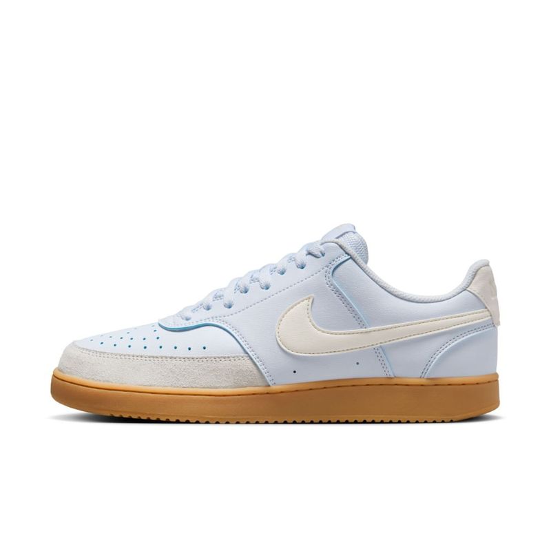Tenis-nike-para-hombre-Nike-Court-Vision-Lo-V3-para-moda-color-gris.-Lateral-Interna-Izquierda