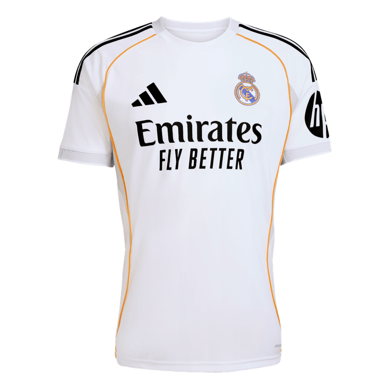 Camiseta-De-Equipo-adidas-para-hombre-Real-Madrid-H-Jsy-para-futbol-color-blanco.-Frontal-Sobre-Modelo