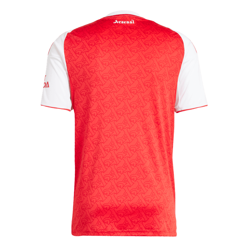 Camiseta-De-Equipo-adidas-para-hombre-Arsenal-H-Jsy-para-futbol-color-rojo.-Frente-Sobre-Modelo