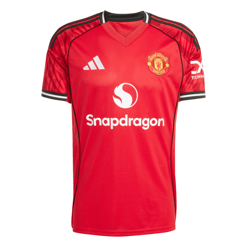 Camiseta-De-Equipo-adidas-para-hombre-Manchester-U-H-Jsy-para-futbol-color-rojo.-Frontal-Sobre-Modelo