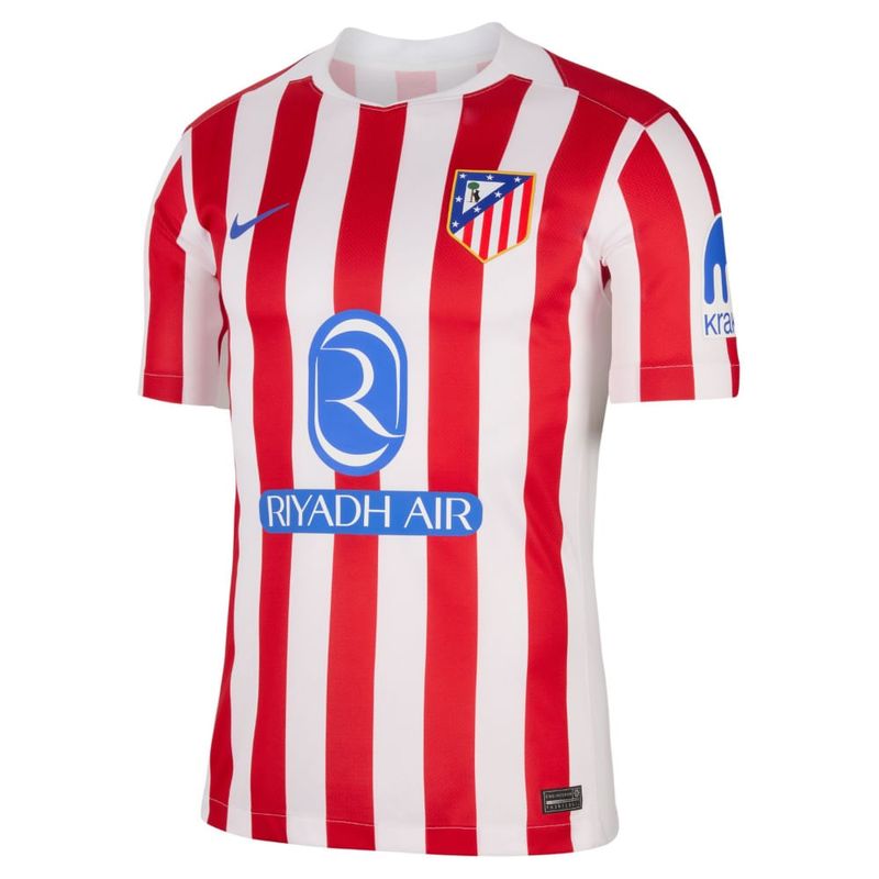 Camiseta-De-Equipo-nike-para-hombre-Atletico-Madrid-M-Nk-Df-Jsy-Ss-Stad-Hm-para-futbol-color-rojo.-Frente-Sin-Modelo
