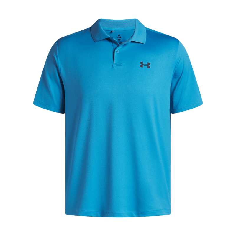 Polo-under-armour-para-hombre-Ua-Matchplay-Polo-para-golf-color-azul.-Frente-Sin-Modelo