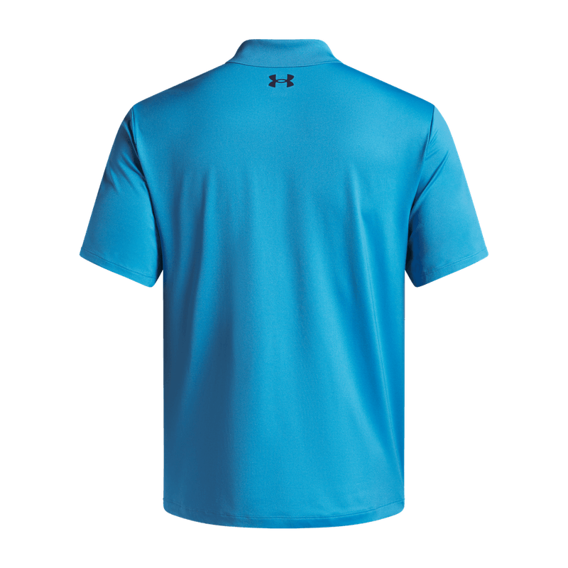 Polo-under-armour-para-hombre-Ua-Matchplay-Polo-para-golf-color-azul.-Reverso-Sin-Modelo