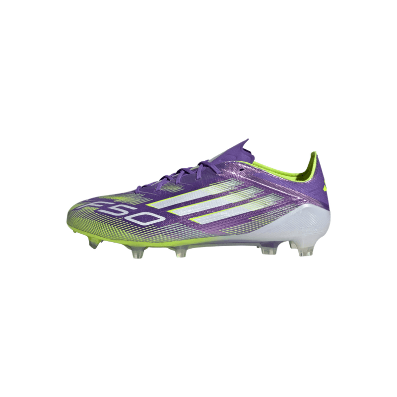 Guayos-adidas-unisex-F50-Elite-Fg-para-futbol-color-morado.-Detalle-3
