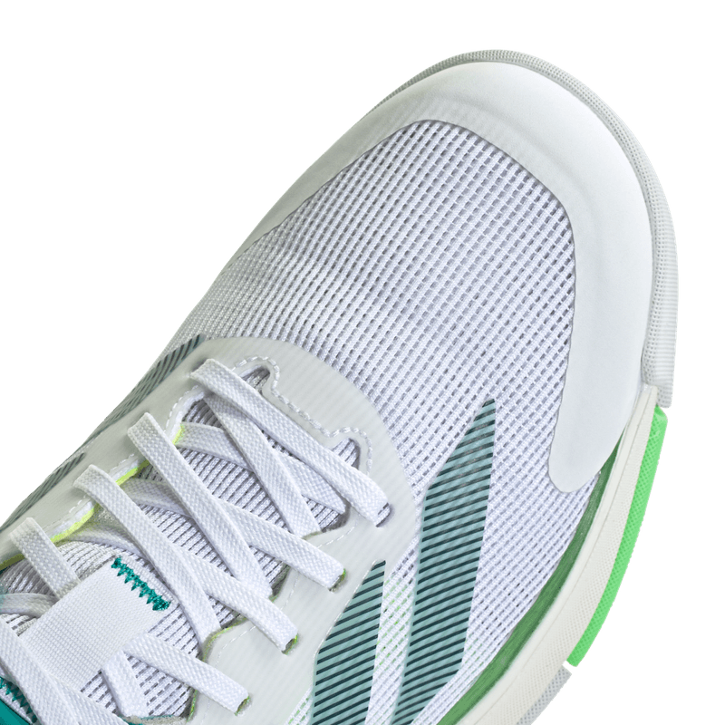 Tenis-adidas-para-hombre-Crazyquick-Ls-Padel-para-tenis-color-blanco.-Lateral-Y-Suela