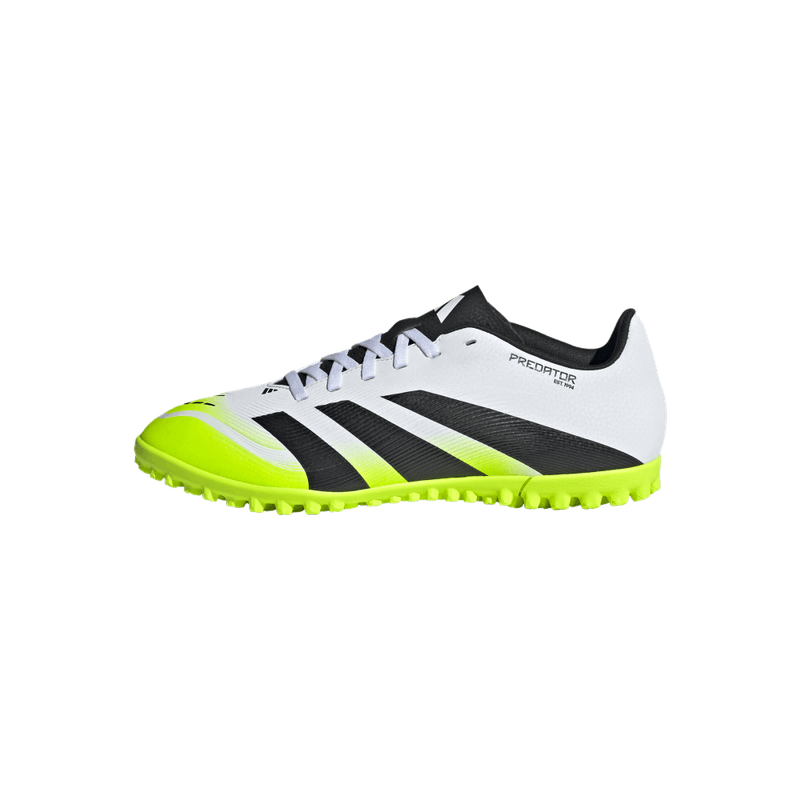 Guayos-adidas-unisex-Predator-Club-Tf-para-futbol-color-blanco.-Detalle-3