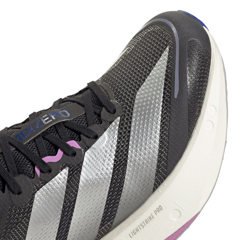 Tenis-adidas-para-mujer-Adizero-Boston-13-W-para-correr-color-negro.-Lateral-Y-Suela