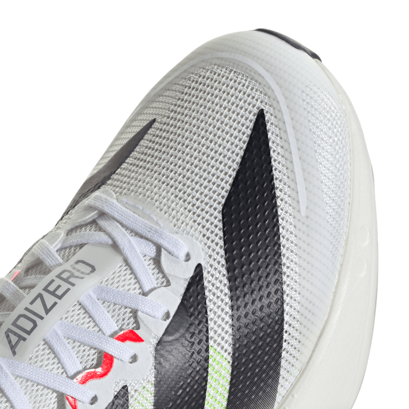 Tenis-adidas-para-mujer-Adizero-Boston-13-W-para-correr-color-blanco.-Lateral-Y-Suela