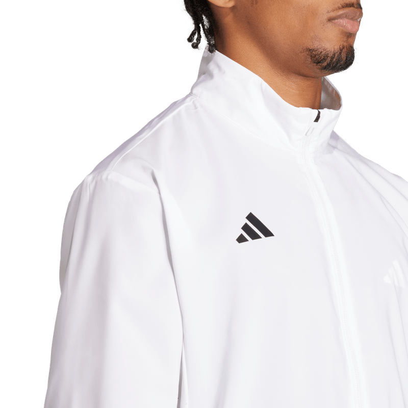 Chaqueta-adidas-para-hombre-Adizero-E-Jckt-para-correr-color-blanco.-Detalle-1