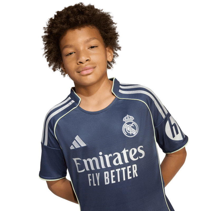 Camiseta-De-Equipo-adidas-para-niño-Real-A-Jsy-Y-para-futbol-color-azul.-Detalle-Reflectivo-Modelo