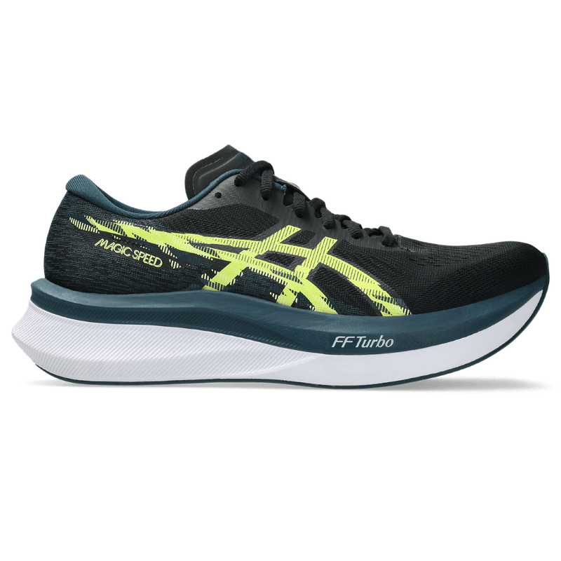 Tenis-asics-para-hombre-Magic-Speed-4-para-correr-color-negro.-Lateral-Externa-Derecha