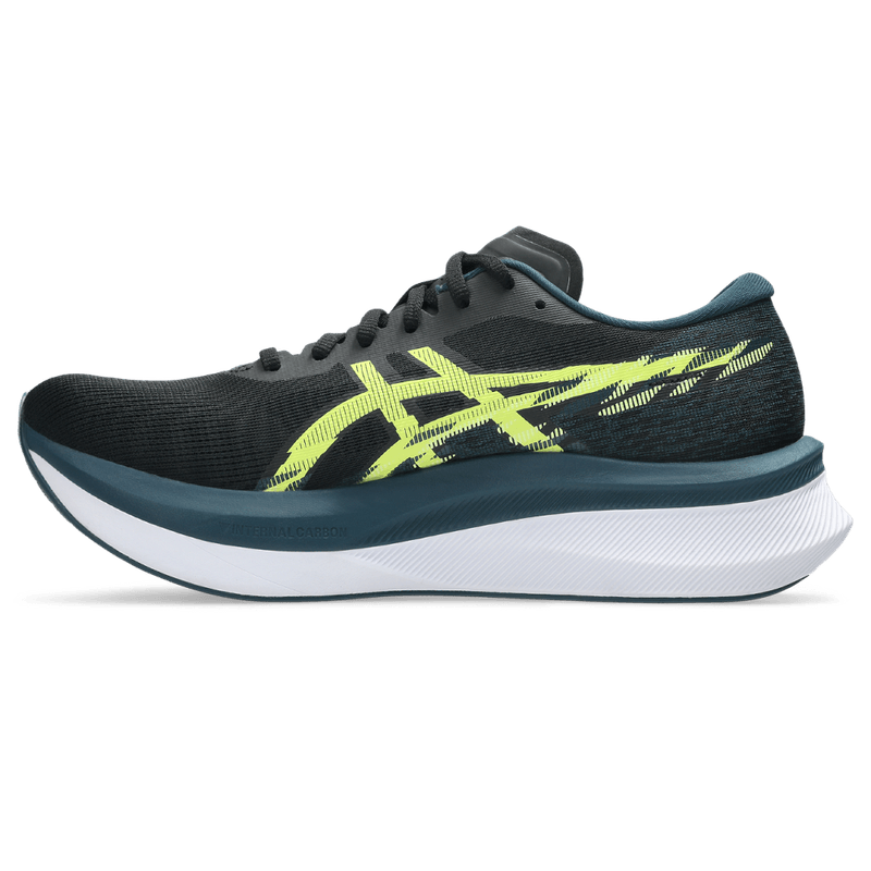 Tenis-asics-para-hombre-Magic-Speed-4-para-correr-color-negro.-Lateral-Externa-Izquierda