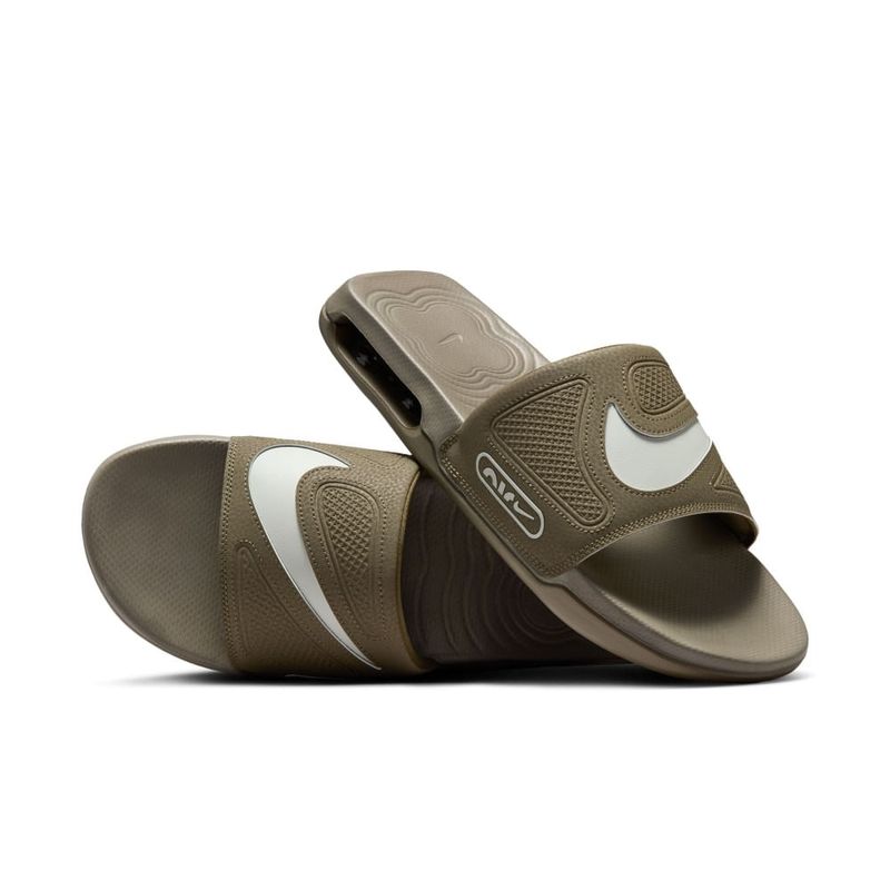 Sandalias-nike-para-hombre-Nike-Air-Max-Cirro-Slide-para-natacion-color-verde.-Lateral-Interna-Izquierda
