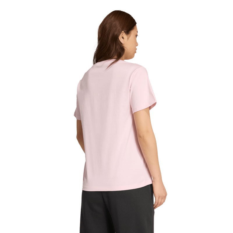 Camiseta-Manga-Corta-adidas-para-mujer-W-Softs-T-1-para-moda-color-rosado.-Frente-Sin-Modelo
