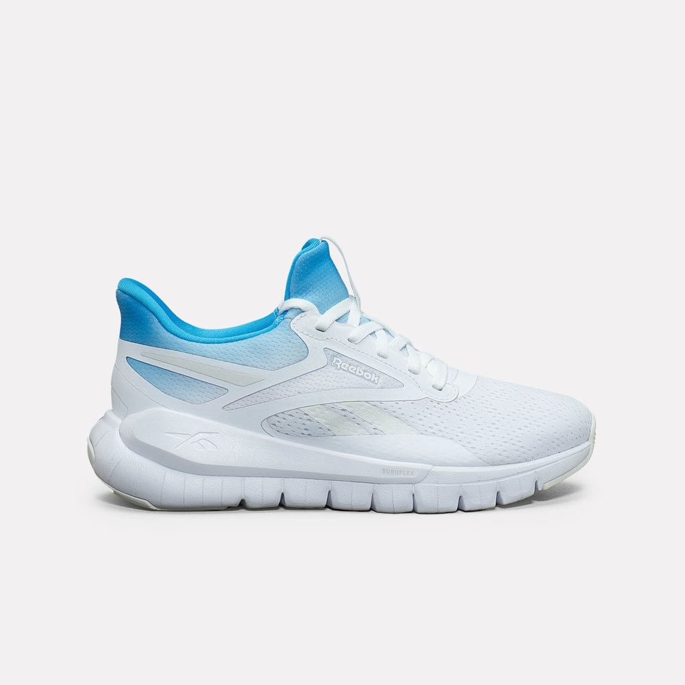 Tenis-reebok-para-mujer-Reebok-Flex-Trainer-para-entrenamiento-color-blanco.-Lateral-Externa-Derecha