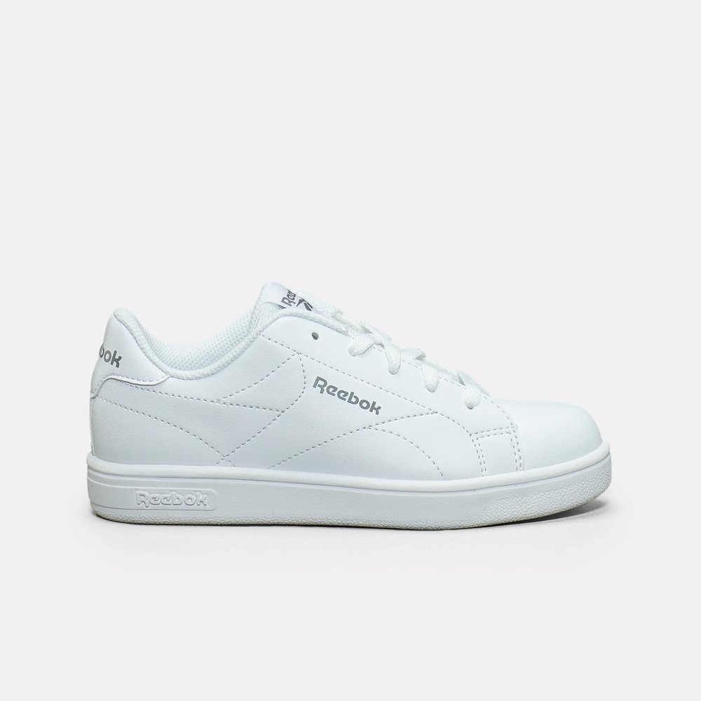 Tenis-reebok-para-niño-Reebok-Court-Clean-para-moda-color-blanco.-Lateral-Externa-Derecha