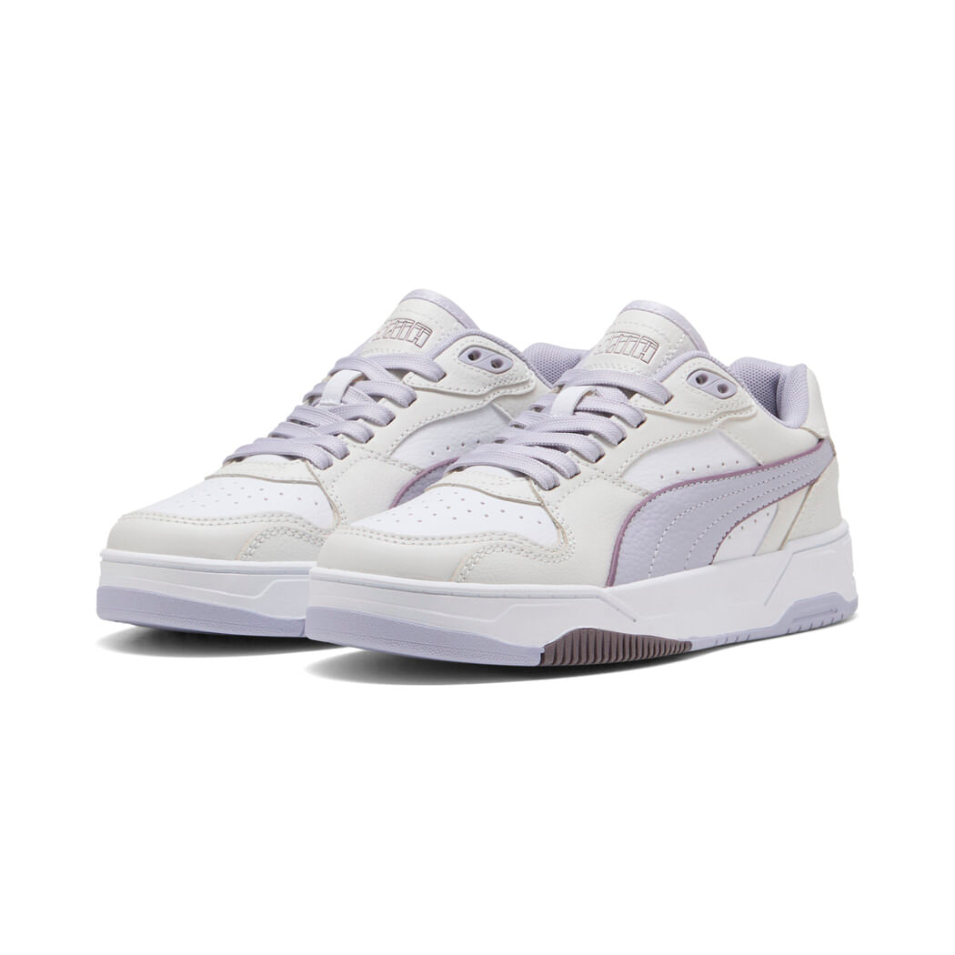 Tenis-puma-para-mujer-Rbd-Break-Low-Wns-para-moda-color-gris.-Par-Alineados