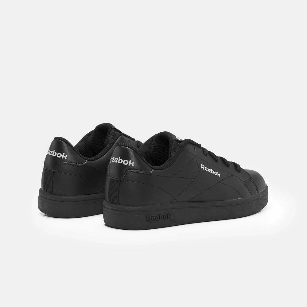 Tenis-reebok-para-niño-Reebok-Court-Clean-para-moda-color-negro.-Talon