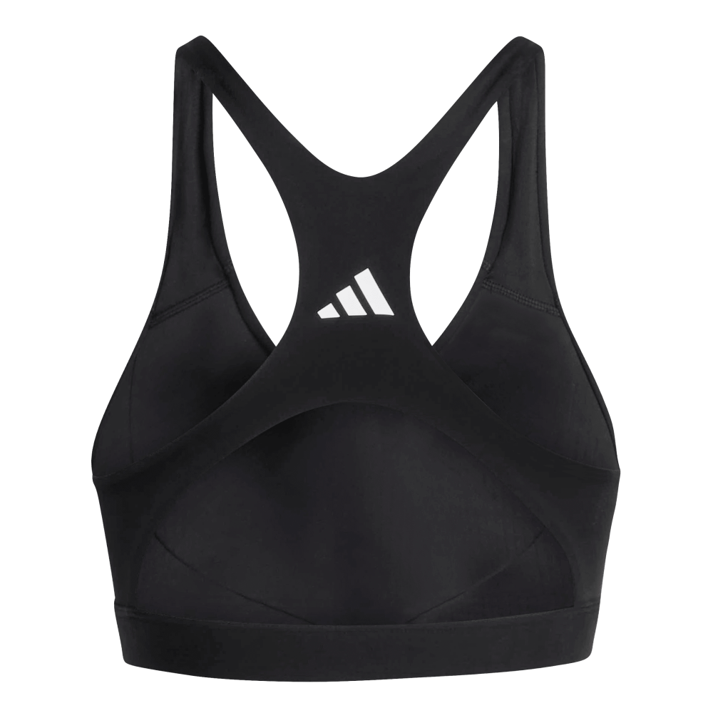 Top-adidas-para-mujer-Optime-Essentials-Workout-para-entrenamiento-color-negro.-Frente-Sobre-Modelo