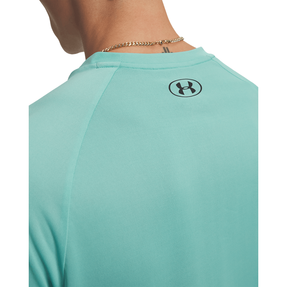 Camiseta-Manga-Corta-under-armour-para-hombre-Ua-Tech-2.0-Ss-Tee-para-entrenamiento-color-azul.-Frente-Sin-Modelo
