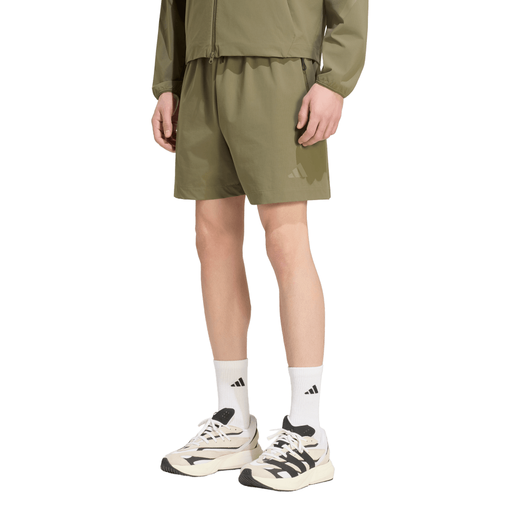 Pantaloneta-adidas-para-hombre-Shorts-Adidas-Z.N.E.-Tejidos-para-moda-color-verde.-Detalle-1