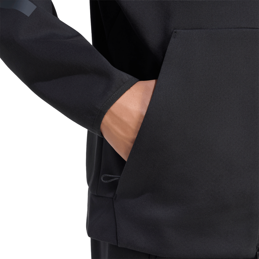 Chaqueta-adidas-para-hombre-Z.N.E.-Cierre-Frontal-para-moda-color-negro.-Detalle-Reflectivo-Modelo