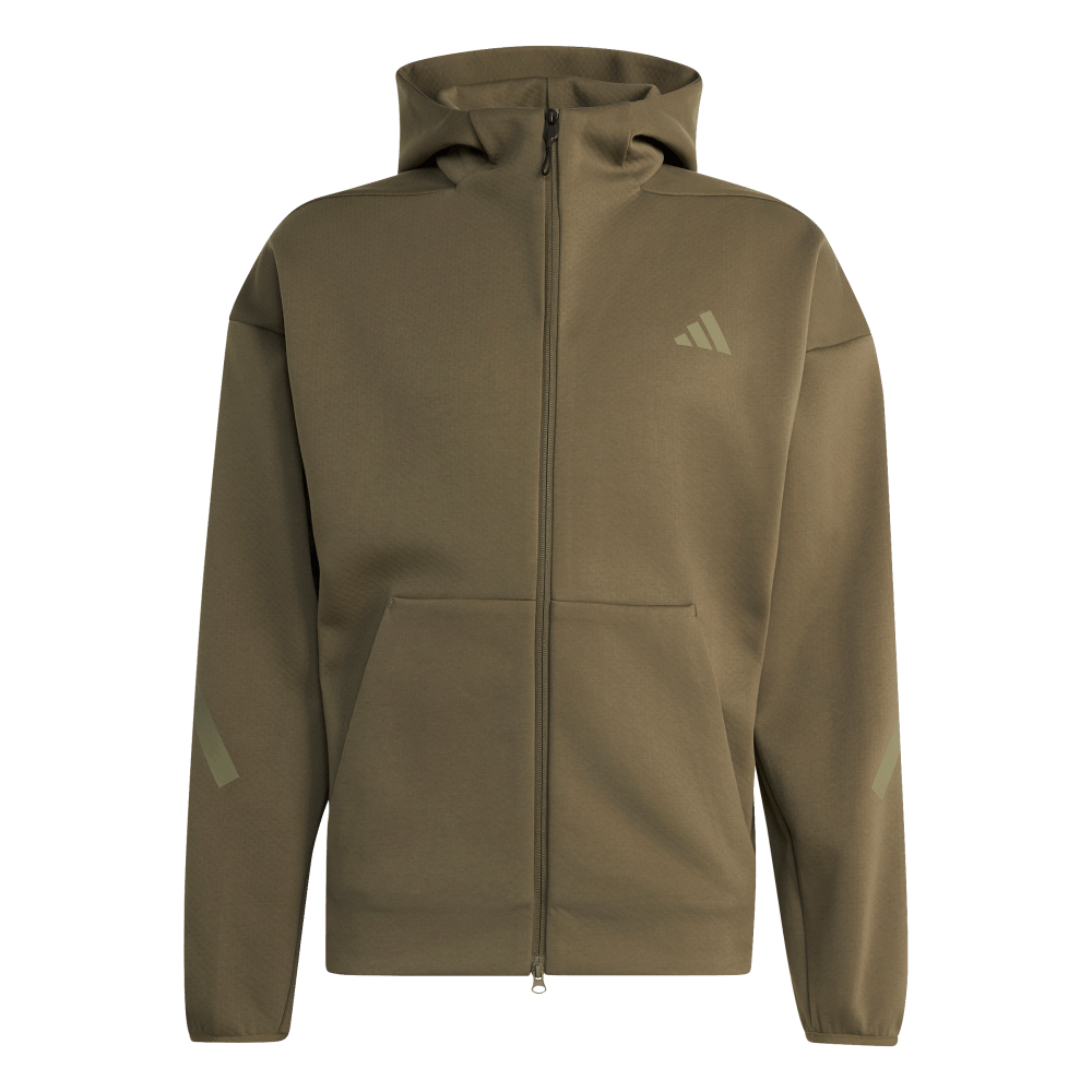 Chaqueta-adidas-para-hombre-Z.N.E.-Cierre-Frontal-para-moda-color-negro.-Frente-Sin-Modelo