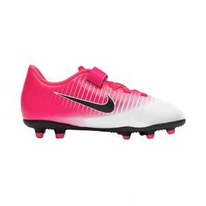 Nike Jr Mercurial Vortex Iii (V) Fg Guayos rosado de niño para futbol