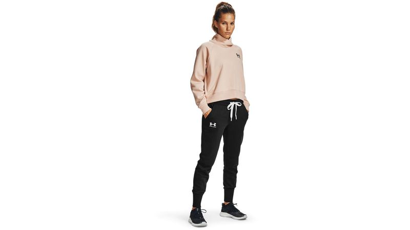 Chándale de Mujer para Fitness UNDER ARMOUR Chándal Rival Beige