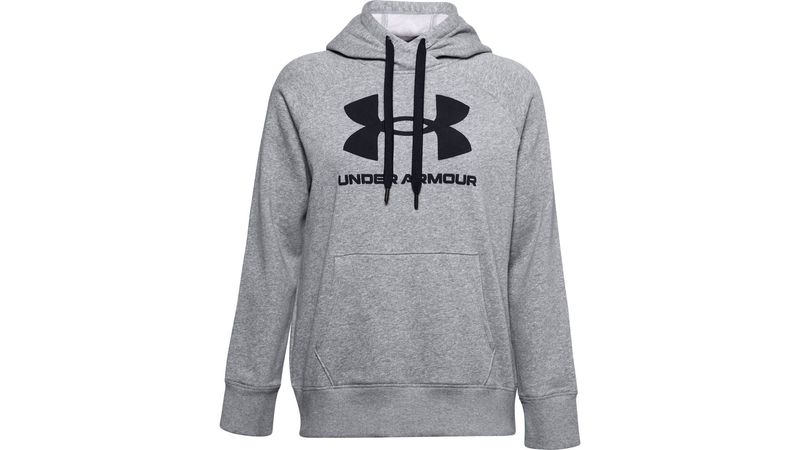 Sudadera Under Armour Logo Rival Fleece Mujer Deportivo gris CH Under Armour  1356318 035