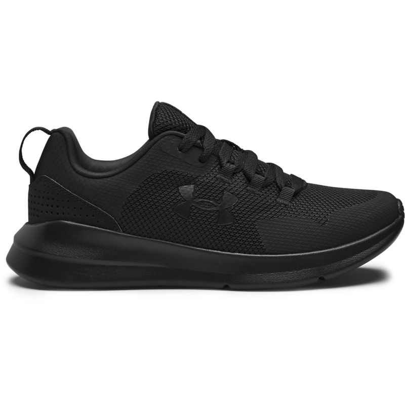 Tenis-under-armour-para-mujer-Ua-W-Essential-para-correr-color-negro.-Lateral-Externa-Derecha