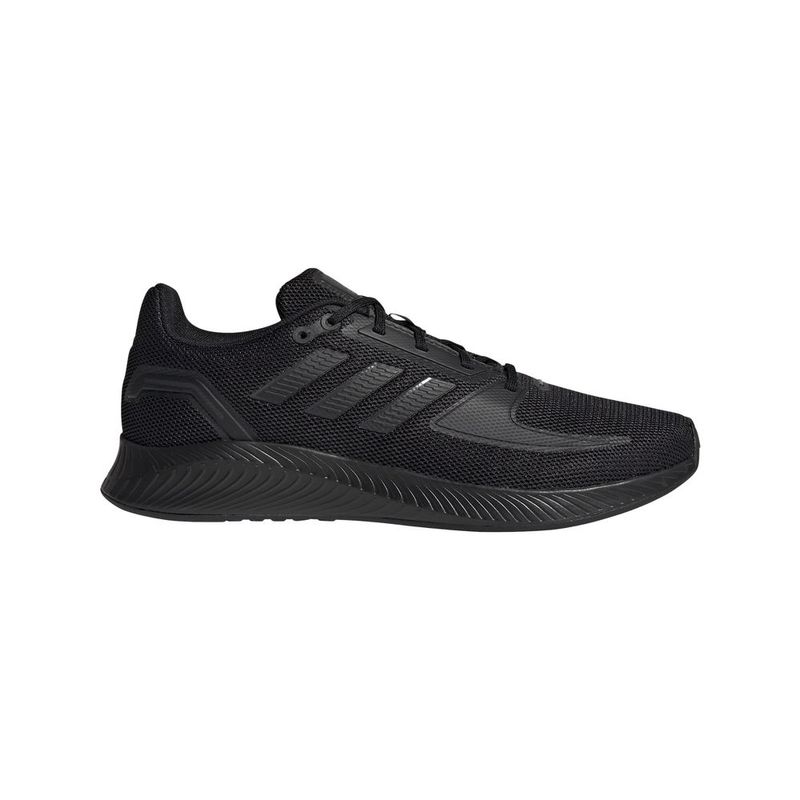 Tenis-adidas-para-hombre-Runfalcon-2.0-para-correr-color-negro.-Lateral-Externa-Derecha