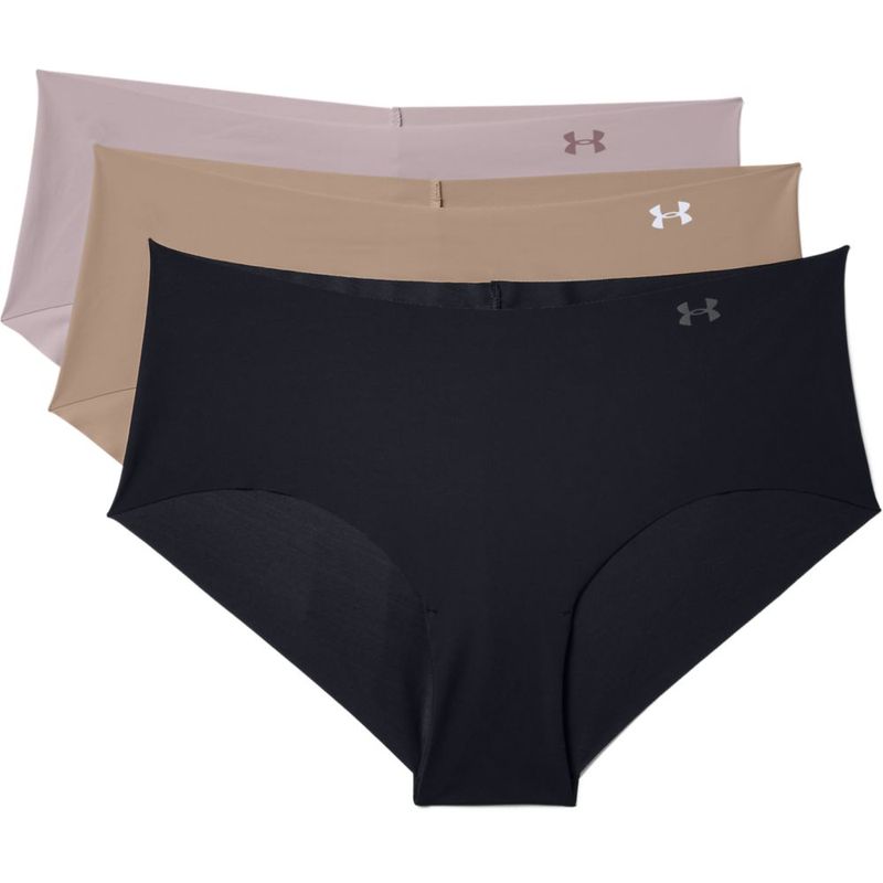 Ropa-Interior-3-Pack-under-armour-para-mujer-Ps-Hipster-3Pack-para-entrenamiento-color-negro.-Frente-Sin-Modelo