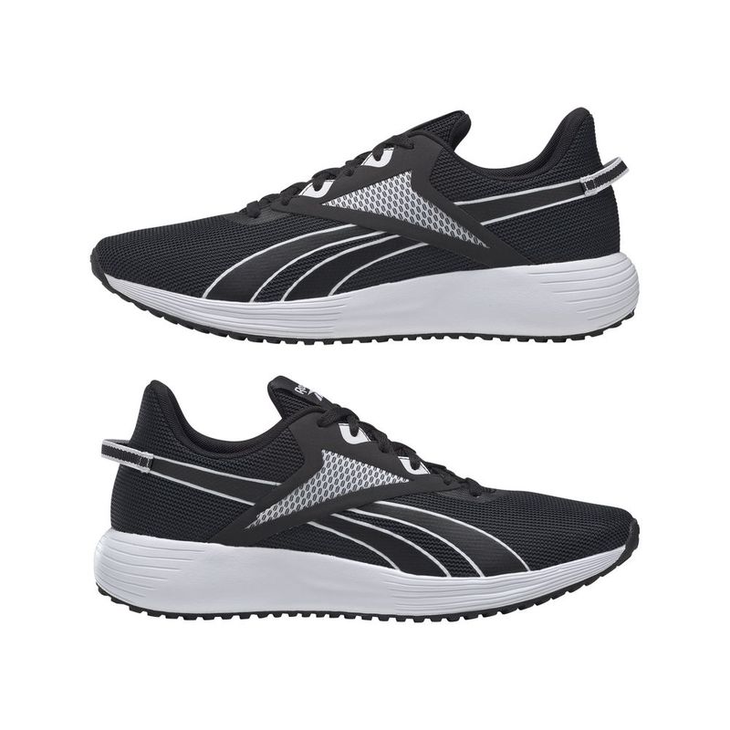 Tenis-reebok-para-hombre-Reebok-Lite-Plus-3.0-para-correr-color-negro.-Par-Alineados
