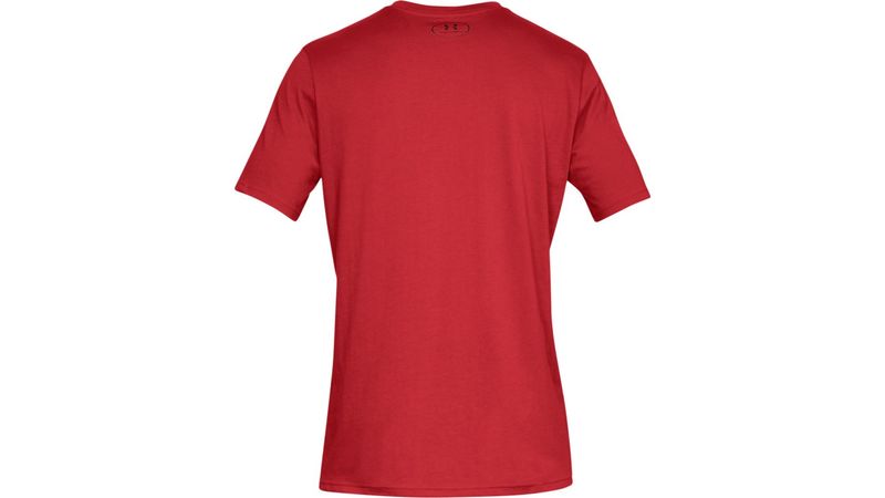 camiseta técnica manga corta under armour TIGER rojo