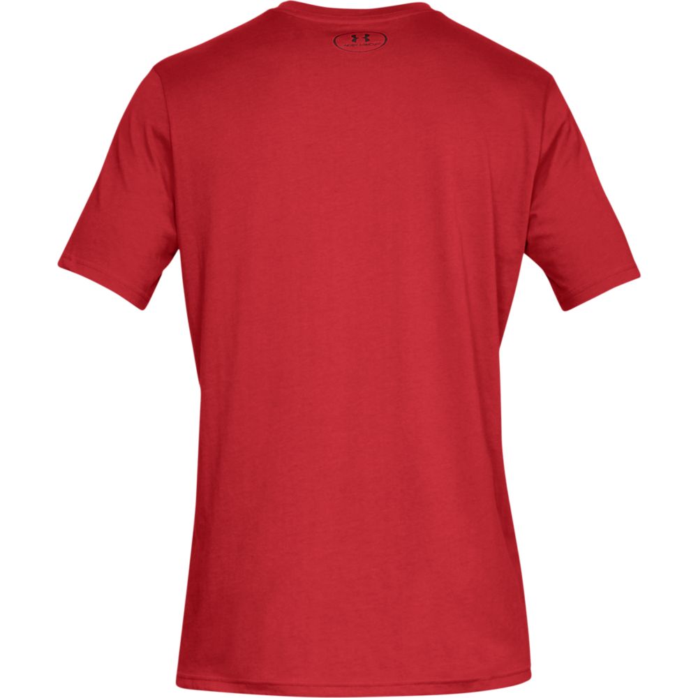  Camiseta técnica de Under Armour con cuello en V para hombre,  Rojo, XXXL : Ropa, Zapatos y Joyería