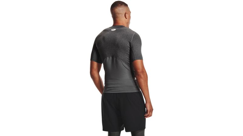 Camiseta de Compresión HG Armour Comp para Hombre Gris 1361524-090-Y81  UNDER ARMOUR UNDER ARMOUR