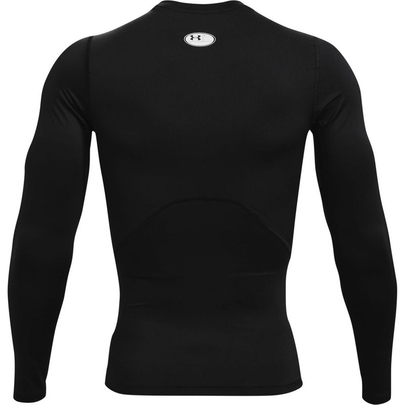 Camiseta-De-Compresion-under-armour-para-hombre-Ua-Hg-Armour-Comp-Ls-para-entrenamiento-color-negro.-Reverso-Sin-Modelo