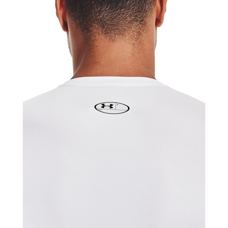 Camiseta-De-Compresion-under-armour-para-hombre-Ua-Hg-Armour-Comp-Ls-para-entrenamiento-color-blanco.-Detalle-Sobre-Modelo-3