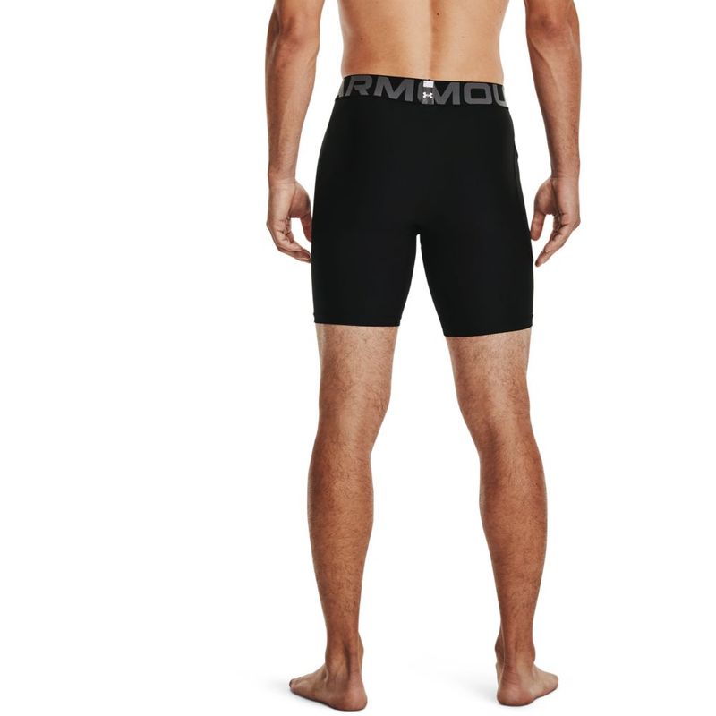 Pantaloneta-under-armour-para-hombre-Ua-Hg-Armour-Shorts-para-entrenamiento-color-negro.-Reverso-Sobre-Modelo