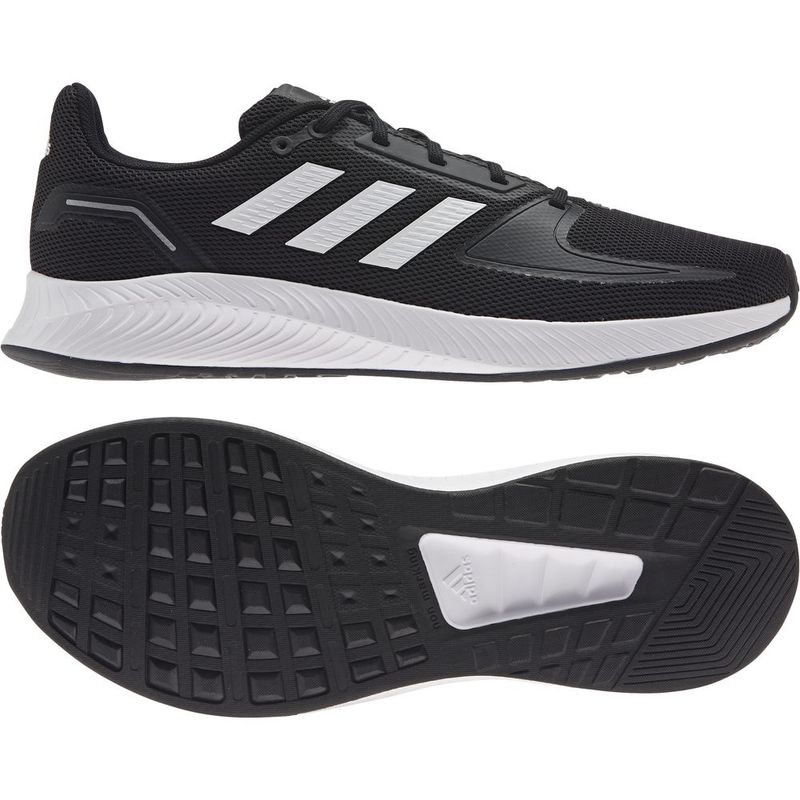 Tenis-adidas-para-hombre-Runfalcon-2.0-para-correr-color-negro.-Lateral-Y-Suela