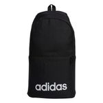 Morral-adidas-para-hombre-Lin-Clas-Bp-Day-para-moda-color-negro.-Frente-Sin-Modelo