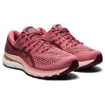 Tenis-asics-para-mujer-Gel-Kayano-28-para-correr-color-rosado.-Par-Alineados