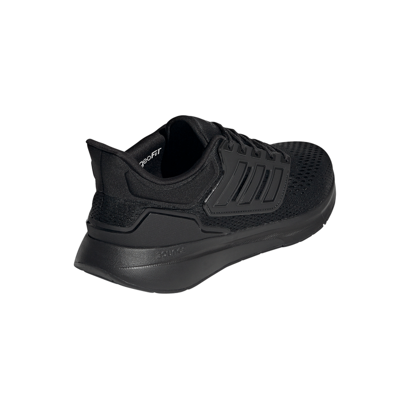 Tenis-adidas-para-hombre-Eq21-Run-para-correr-color-negro.-Talon