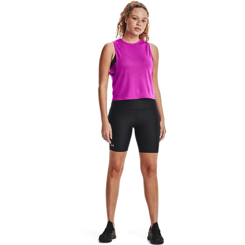 Pantaloneta-under-armour-para-mujer-Hg-Armour-Bike-Short-para-entrenamiento-color-negro.-Outfit-Completo