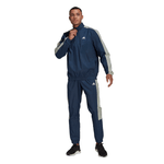 Sudadera-adidas-para-hombre-Woven-1-2-Zipts-para-entrenamiento-color-azul.-Frente-Sobre-Modelo
