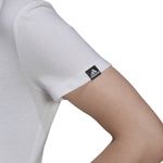 Camiseta-Manga-Corta-adidas-para-mujer-W--Snwflk-Prl-T-para-moda-color-blanco.-Detalle-2