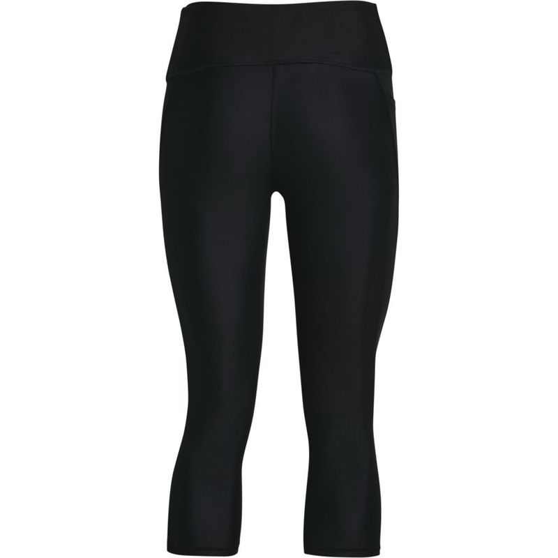 Capri-under-armour-para-mujer-Hg-Armour-Hi-Capri-para-entrenamiento-color-negro.-Reverso-Sin-Modelo